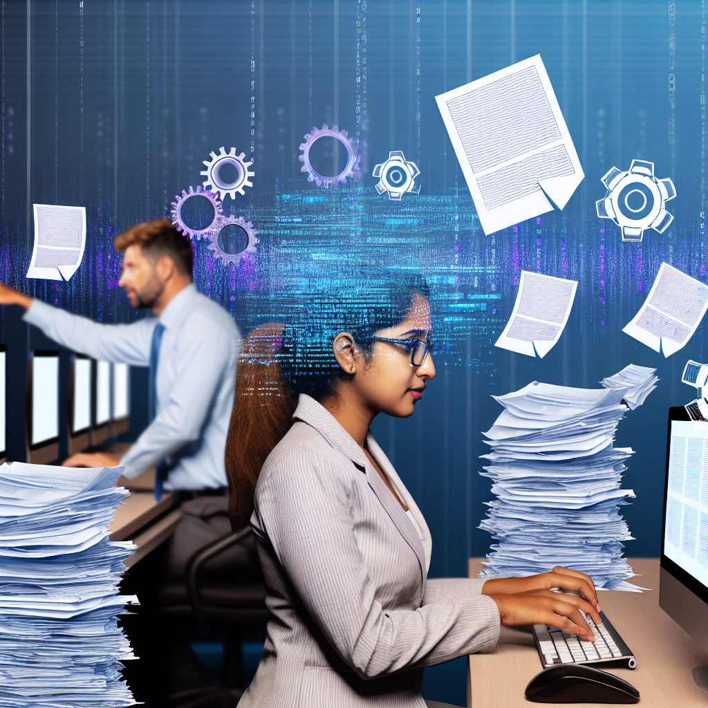 Automating Data Entry and Document Management Processes