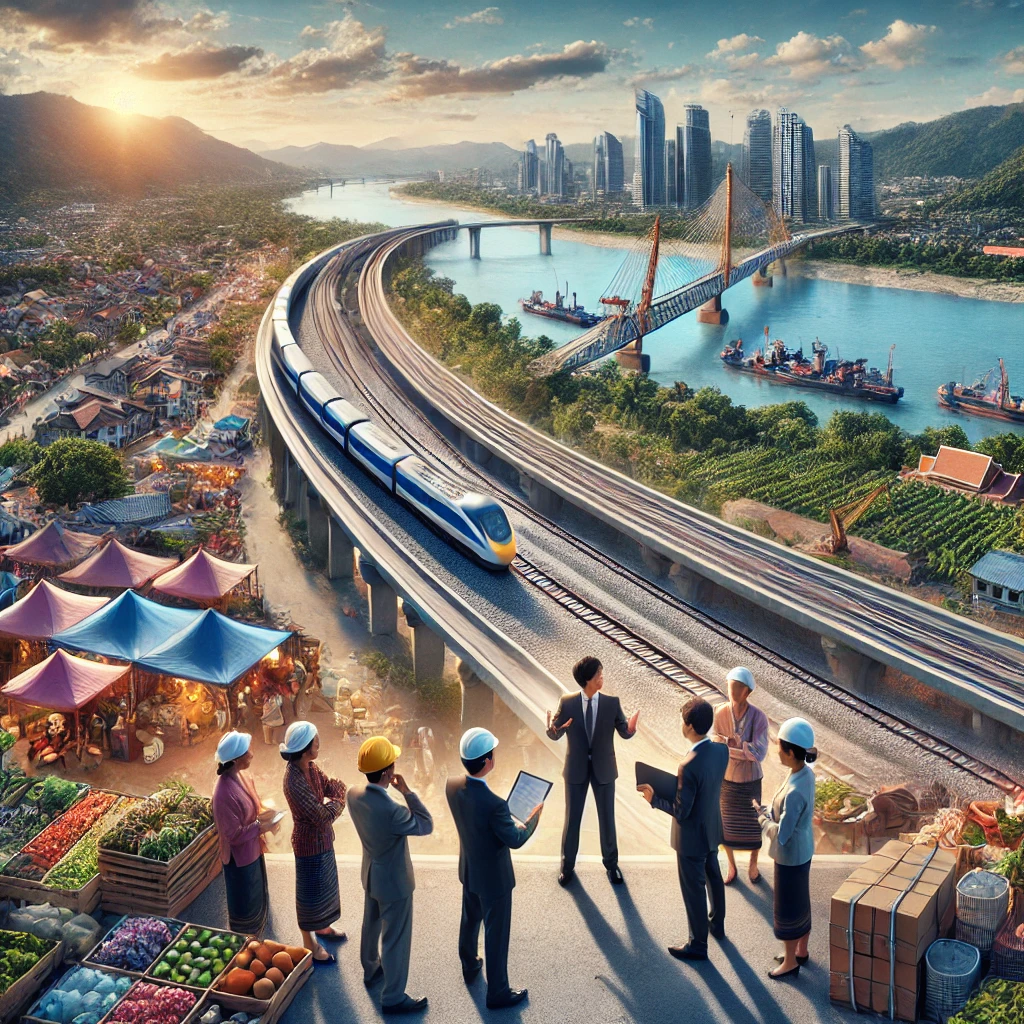 Laos Unlocking Potential in Trade and Infrastructure Laos Unlocking Potential in Trade and Infrastructure