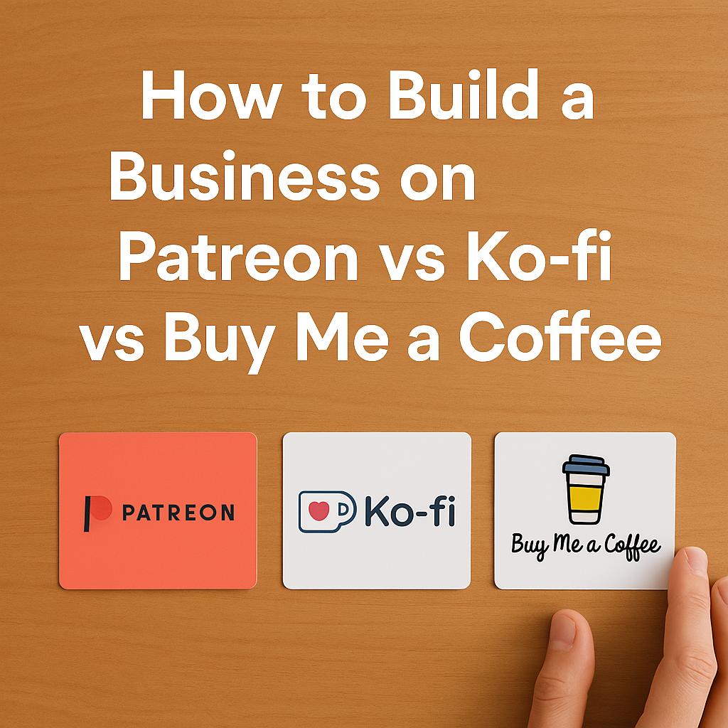 How to Build a Business on Patreon vs Ko-fi vs Buy Me a Coffee How to Build a Business on Patreon vs Ko-fi vs Buy Me a Coffee
