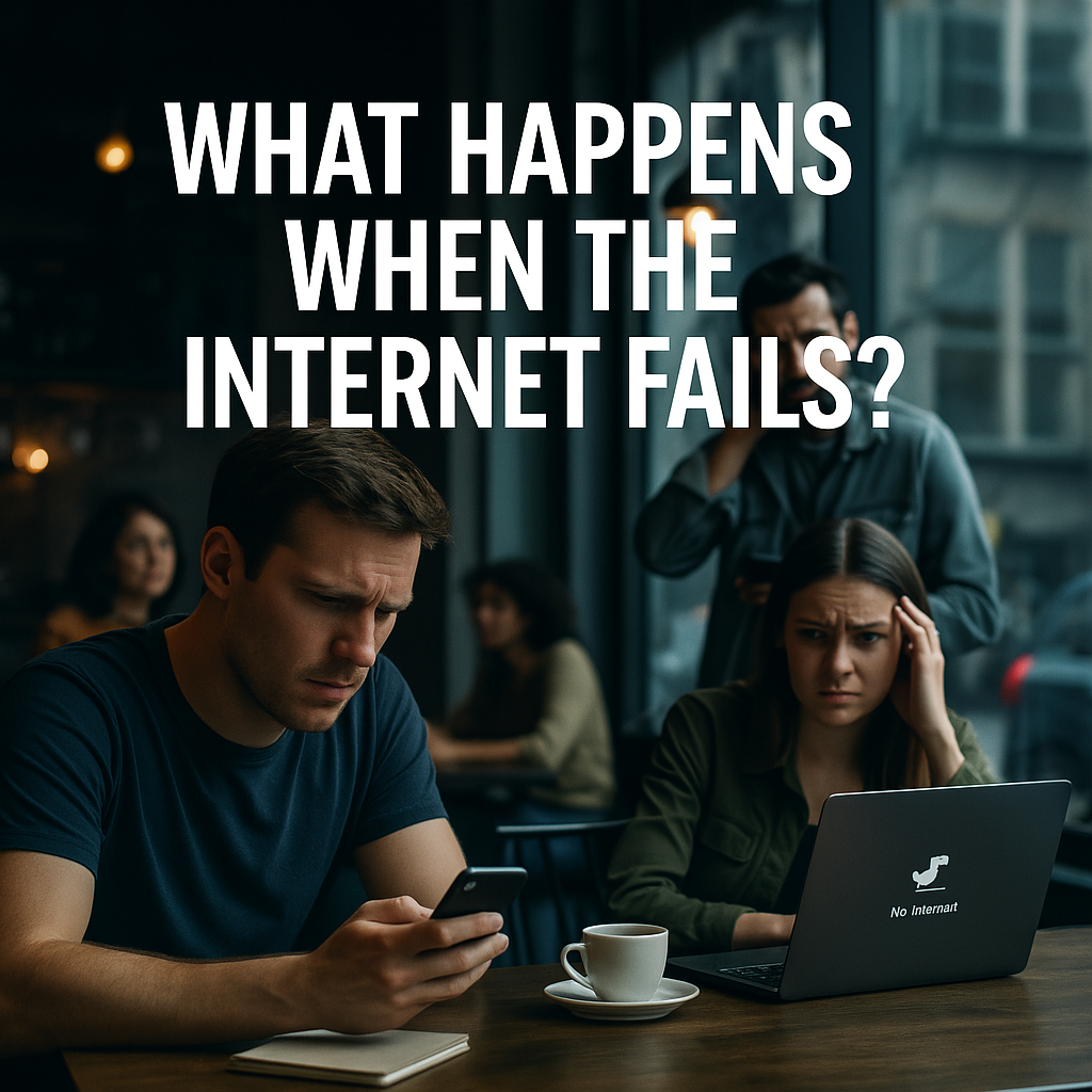 Are We Too Dependent on Tech What Happens if the Internet Fails