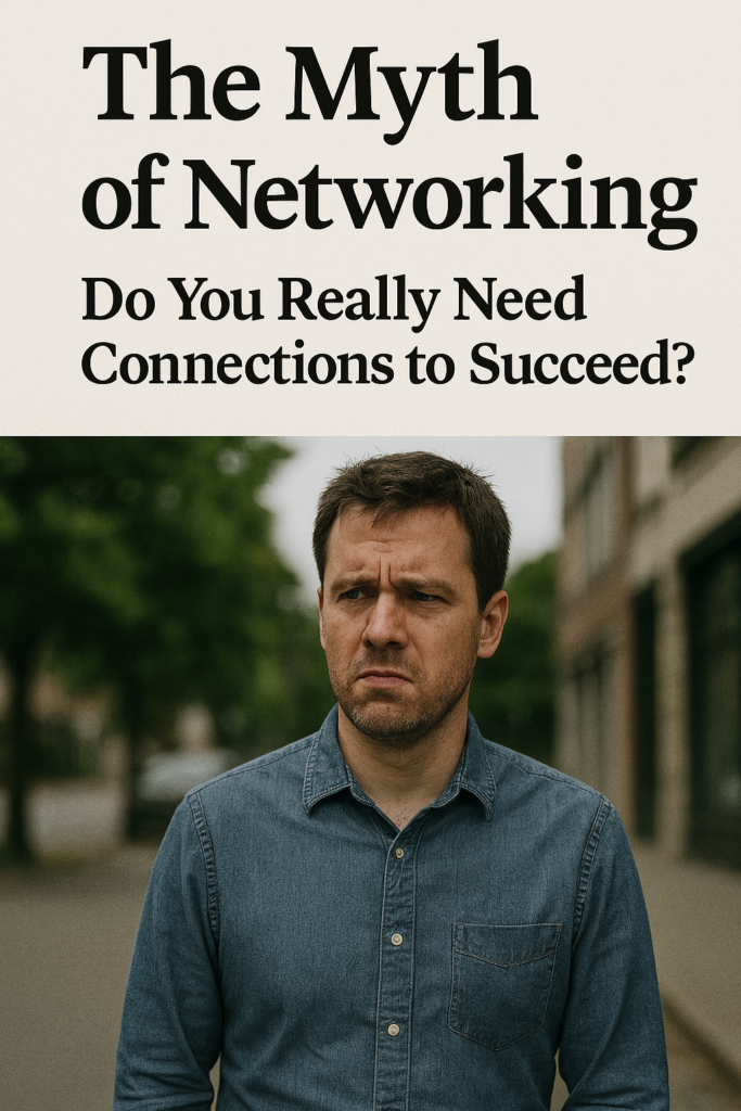 The Myth of Networking Do You Really Need Connections to Succeed