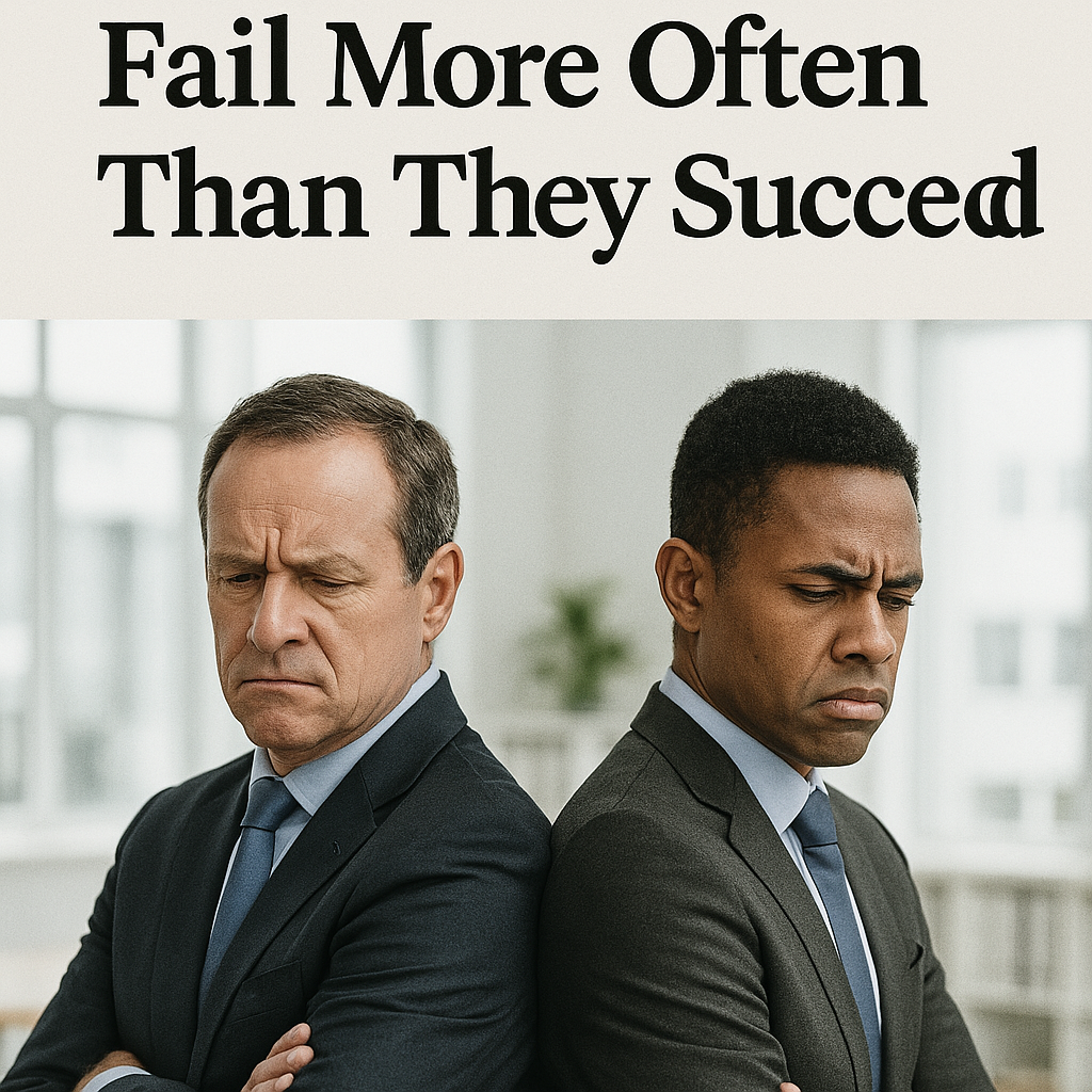 Why Business Partnerships Fail More Often Than They Succeed Why Business Partnerships Fail More Often Than They Succeed