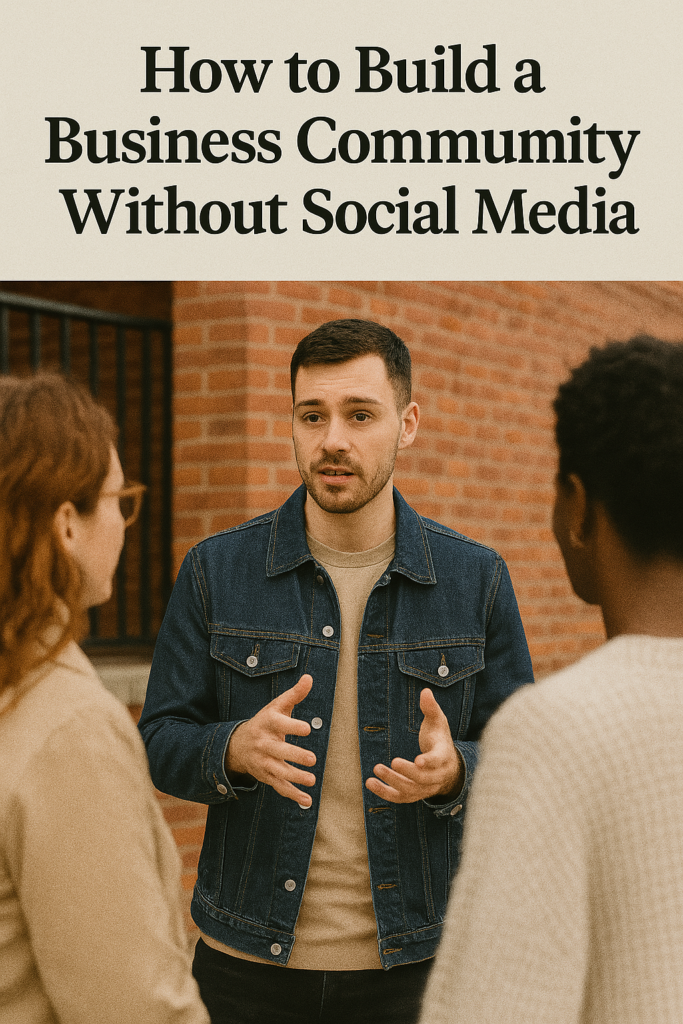 How to Build a Business Community Without Social Media How to Build a Business Community Without Social Media