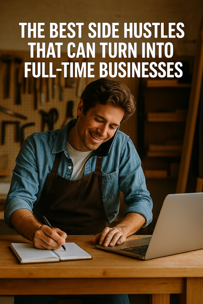 The Best Side Hustles That Can Turn into Full-Time Businesses