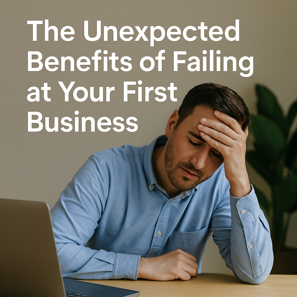 The Unexpected Benefits of Failing at Your First Business The Unexpected Benefits of Failing at Your First Business