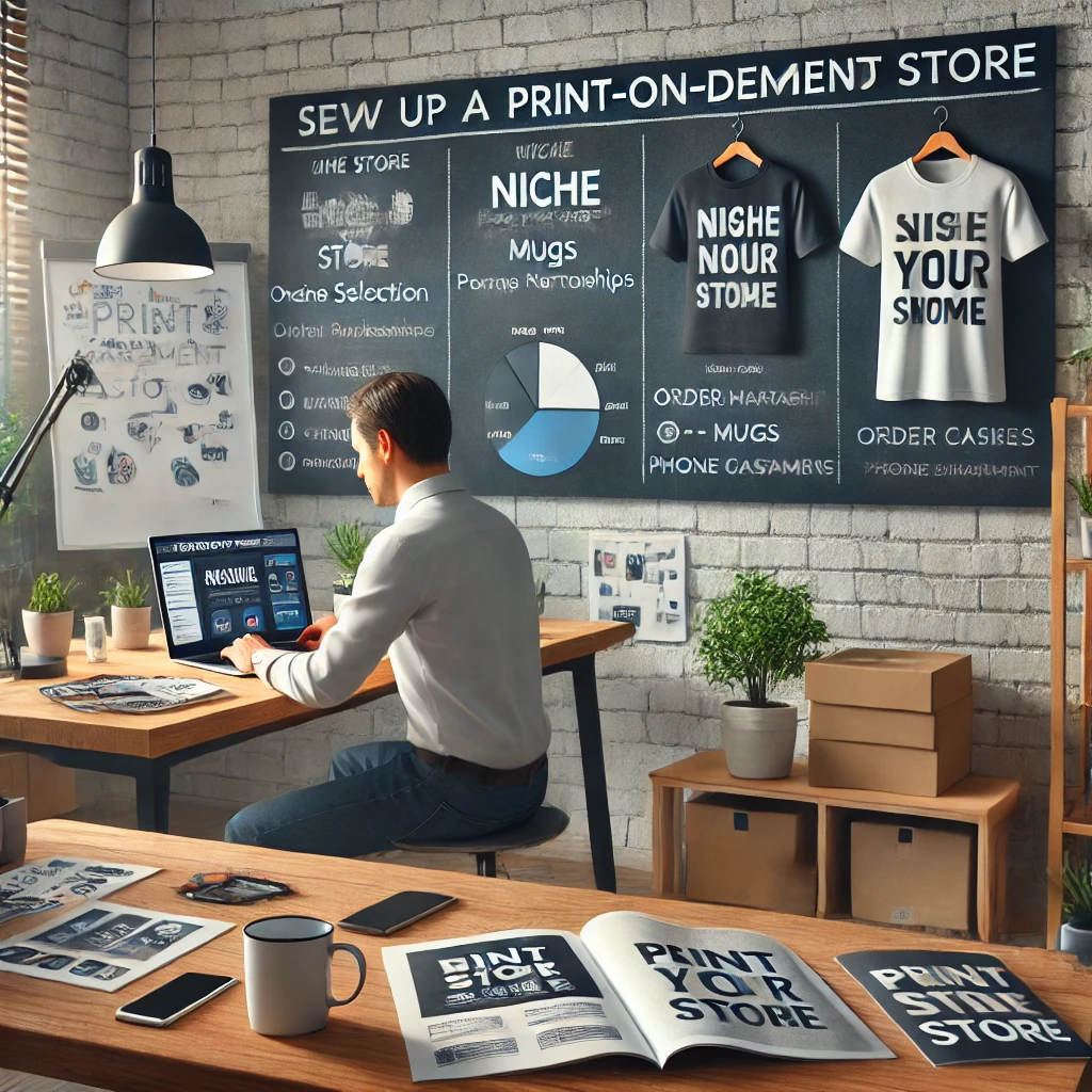 How to Set Up a Profitable Print-on-Demand Store with Low Investment