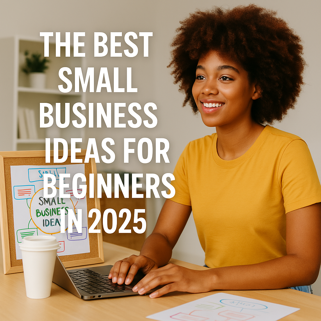The Best Small Business Ideas for Beginners in 2025