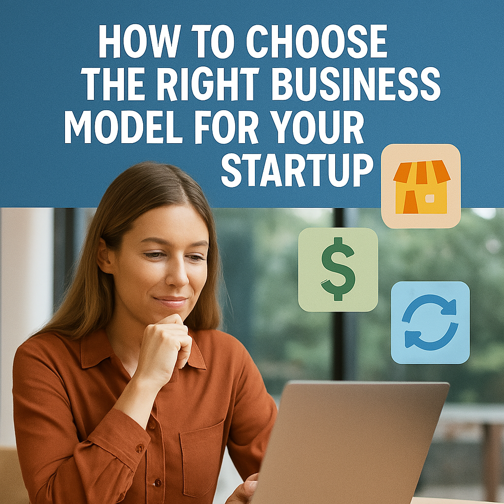 How to Choose the Right Business Model for Your Startup