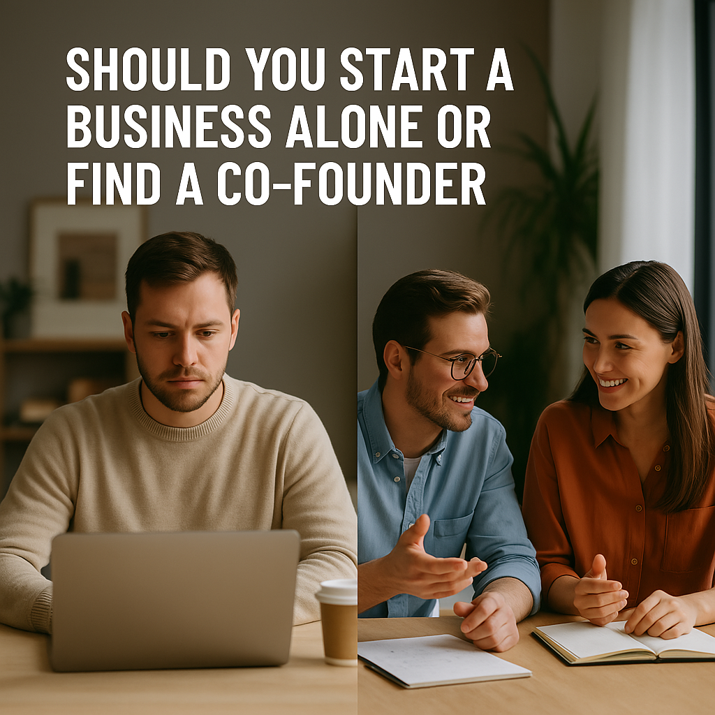 Should You Start a Business Alone or Find a Co-Founder