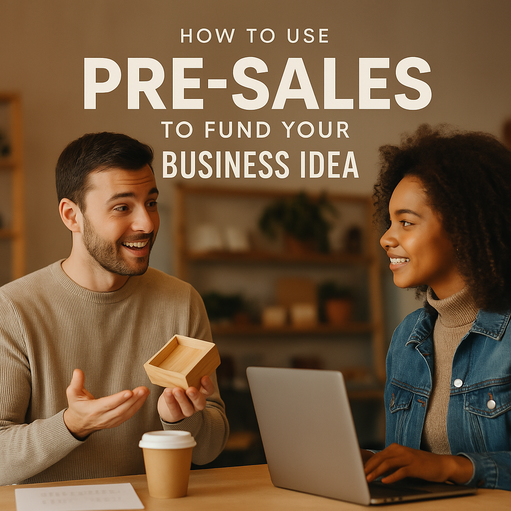 How to Use Pre-Sales to Fund Your Business Idea