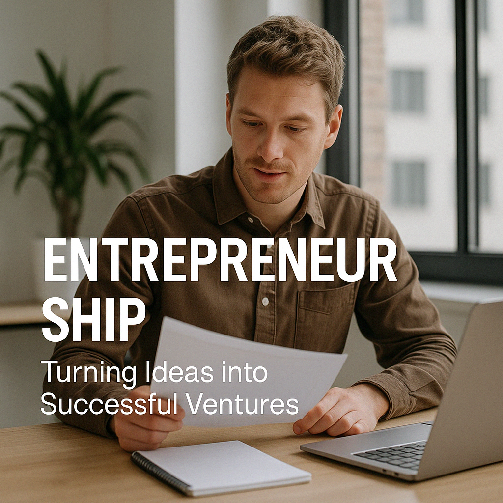 Entrepreneurship: Turning Ideas into Successful Ventures Entrepreneurship: Turning Ideas into Successful Ventures