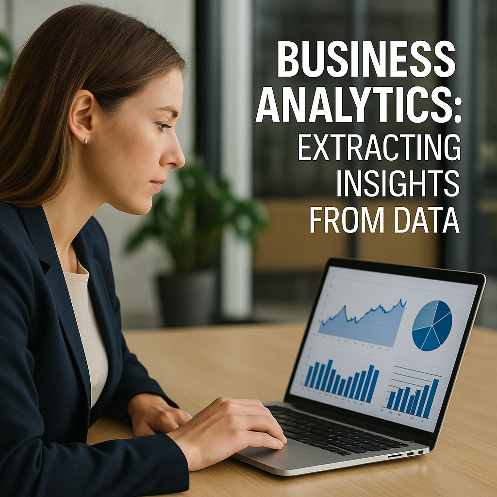 Business Analytics Extracting Insights from Data Business Analytics: Extracting Insights from Data