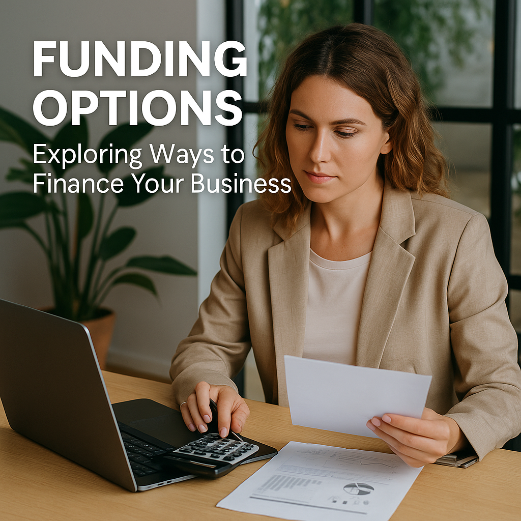 Funding Options Exploring Ways to Finance Your Business Funding Options: Exploring Ways to Finance Your Business