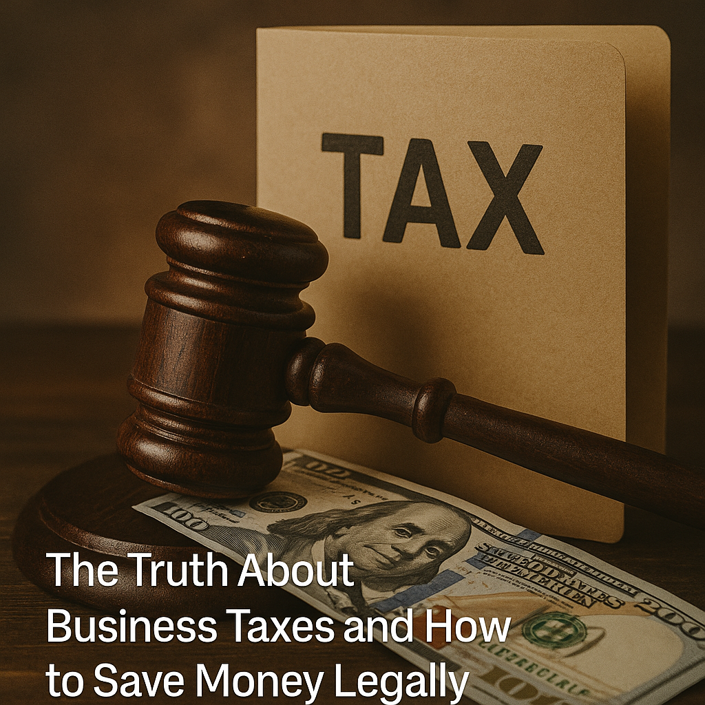 The Truth About Business Taxes and How to Save Money Legally