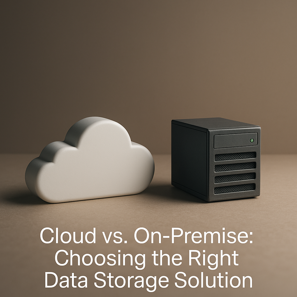 Cloud vs On-Premise: Choosing the Right Data Storage Solution