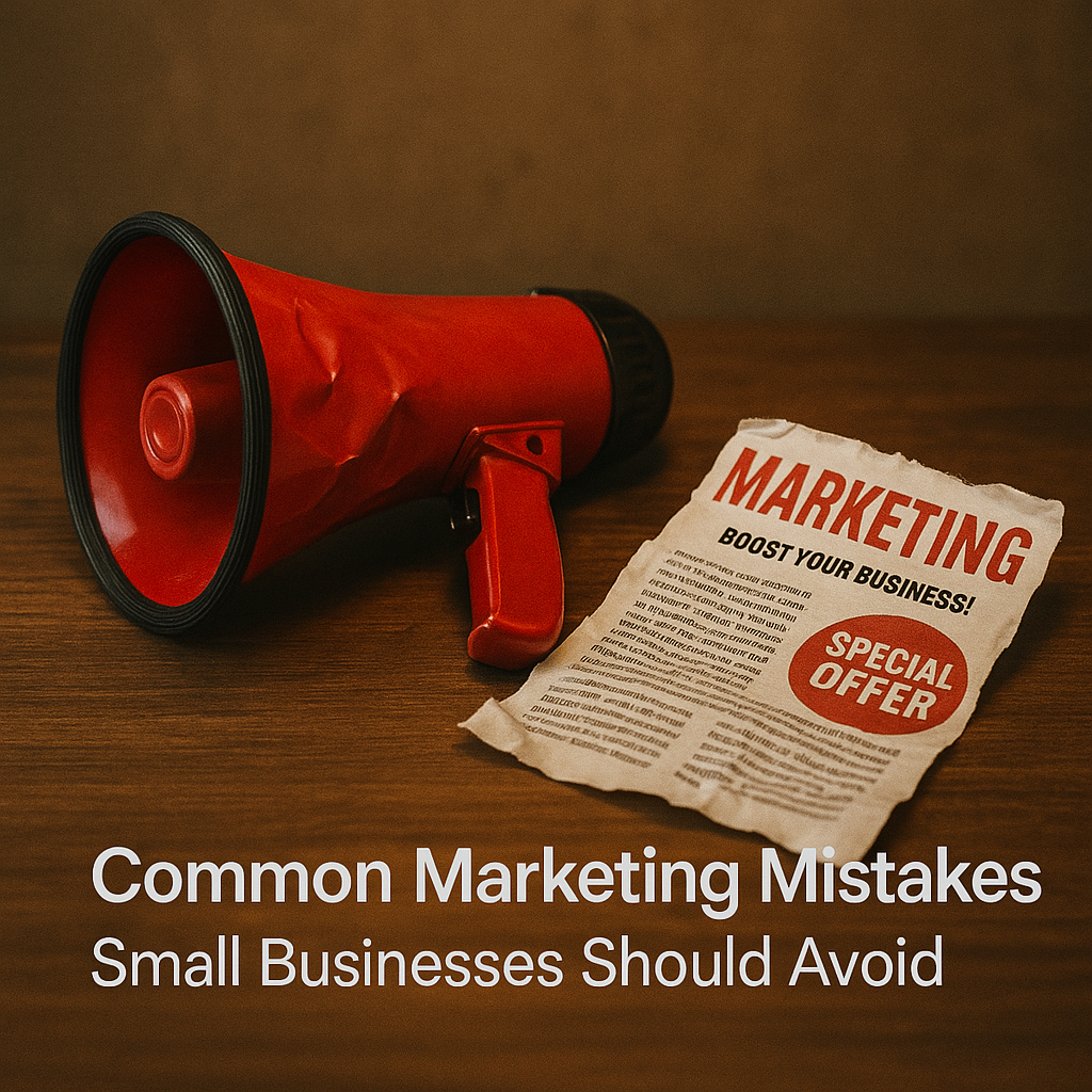 Common Marketing Mistakes Small Businesses Should Avoid
