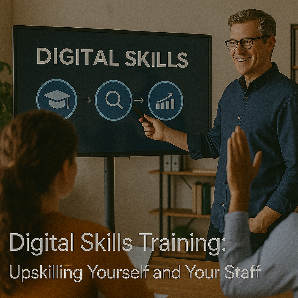 Digital Skills Training: Upskilling Yourself and Your Staff