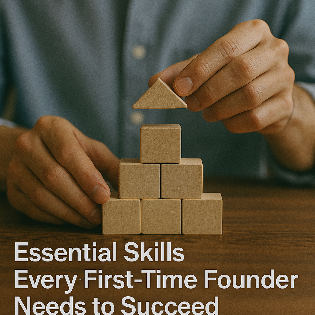 Essential Skills Every First-Time Founder Needs to Succeed