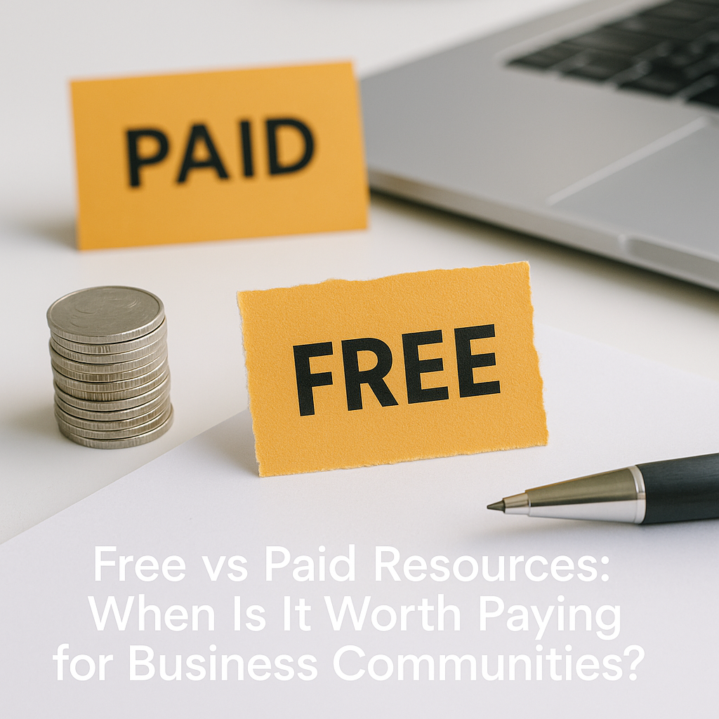 Free vs Paid Resources When Is It Worth Paying for Business Communities Free vs Paid Resources: When Is It Worth Paying for Business Communities?
