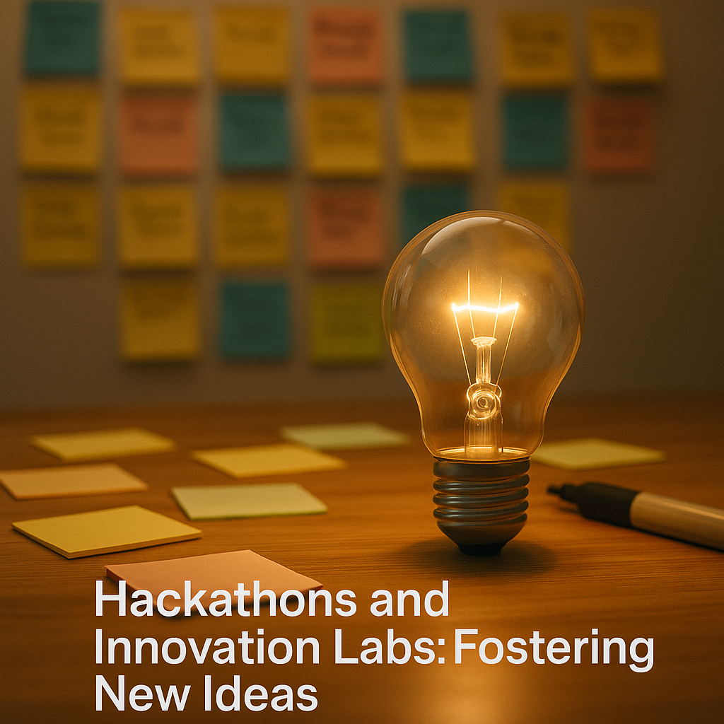 Hackathons and Innovation Labs: Fostering New Ideas