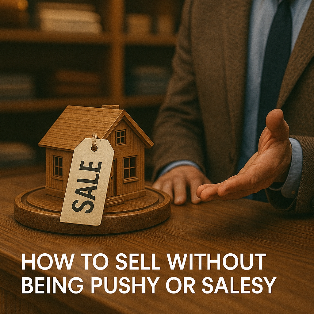 How to Sell Without Being Pushy or Salesy