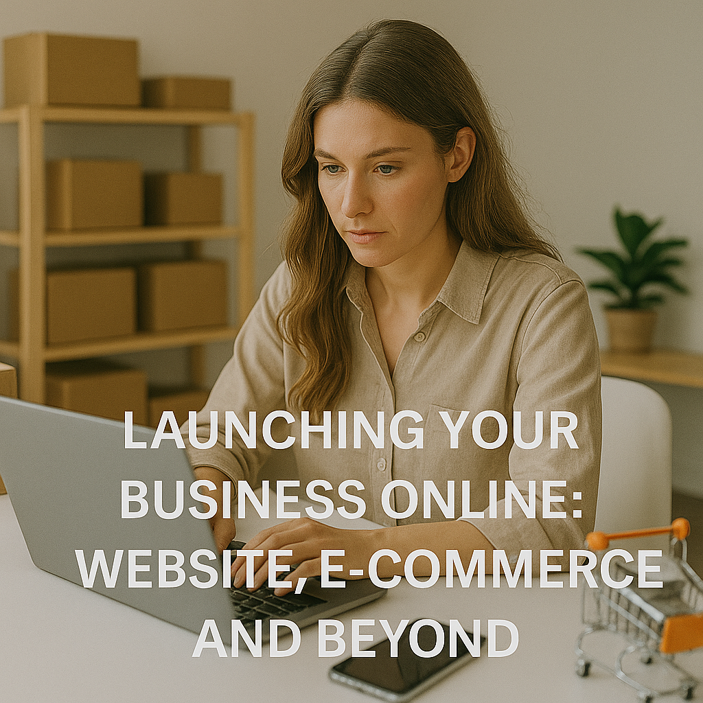Launching Your Business Online: Website, E-commerce, and Beyond