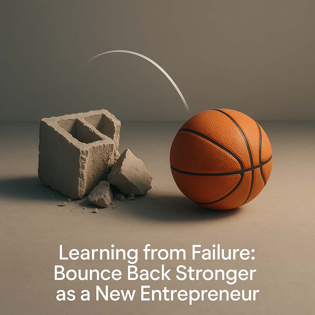 Learning from Failure: Bounce Back Stronger as a New Entrepreneur