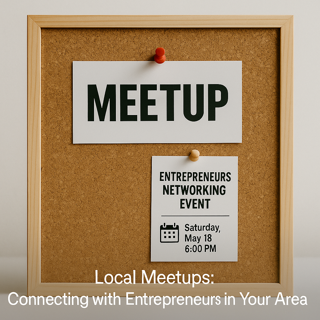 Local Meetups Connecting with Entrepreneurs in Your Area Local Meetups: Connecting with Entrepreneurs in Your Area