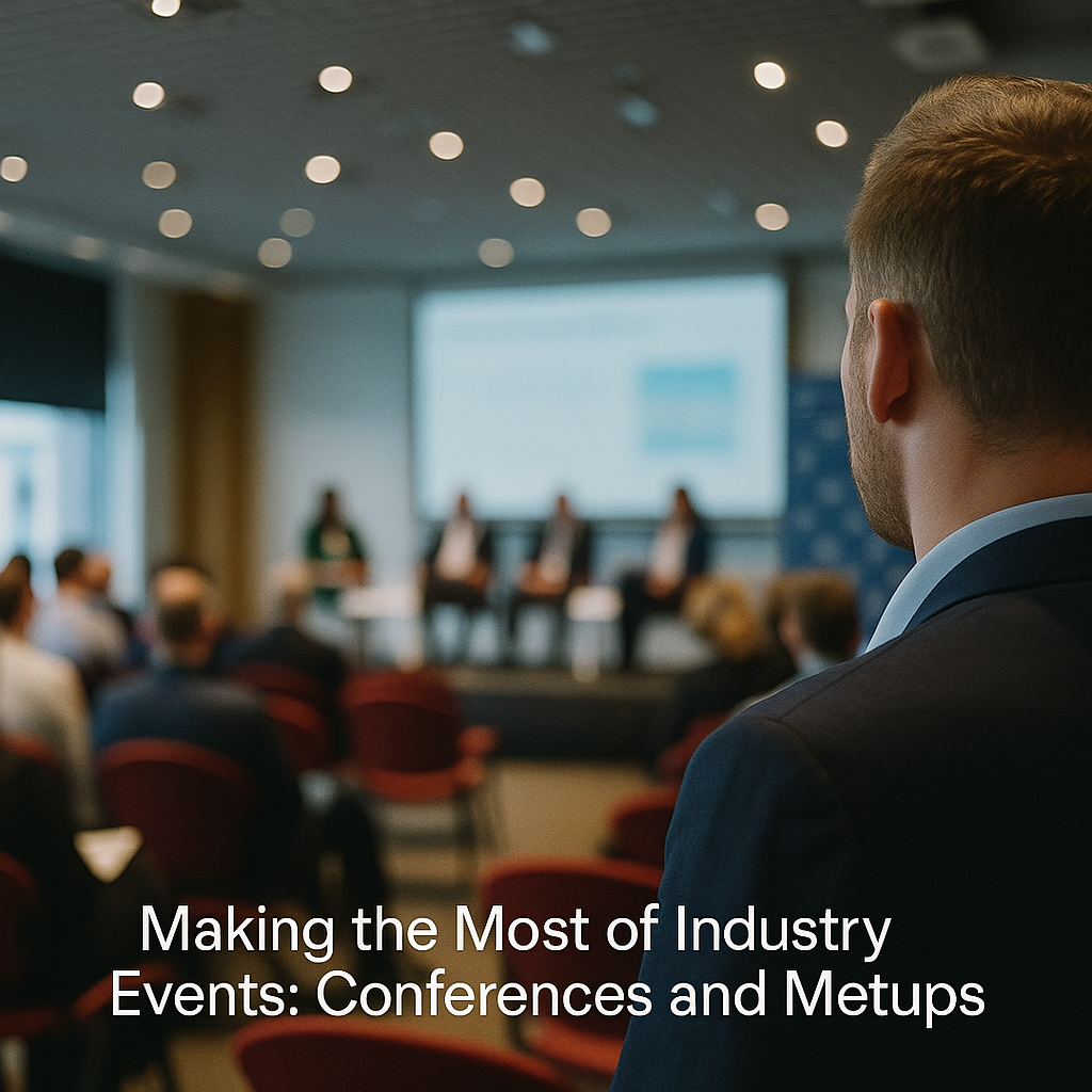 Making the Most of Industry Events Conferences and Meetups Making the Most of Industry Events: Conferences and Meetups