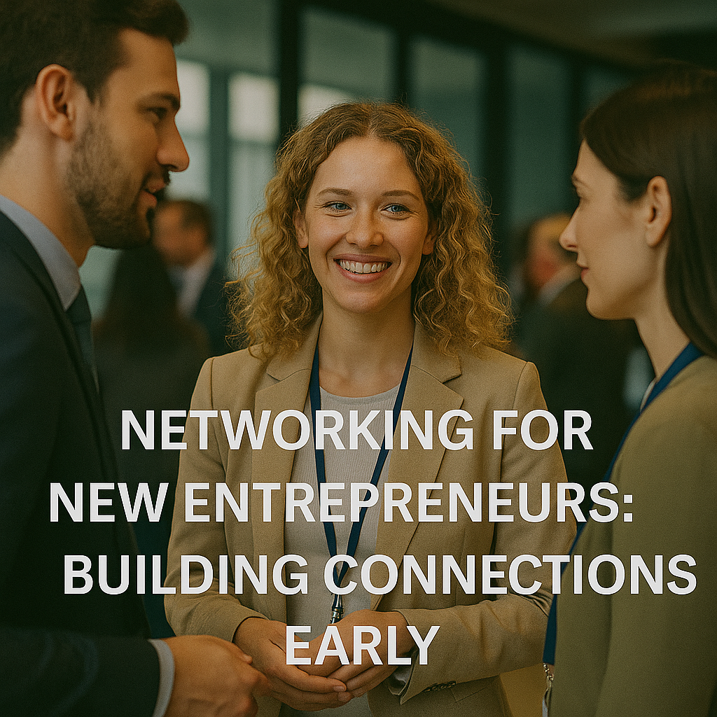 Networking for New Entrepreneurs: Building Connections Early