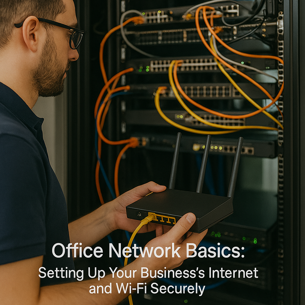 Office Network Basics: Setting Up Your Business’s Internet and Wi-Fi Securely