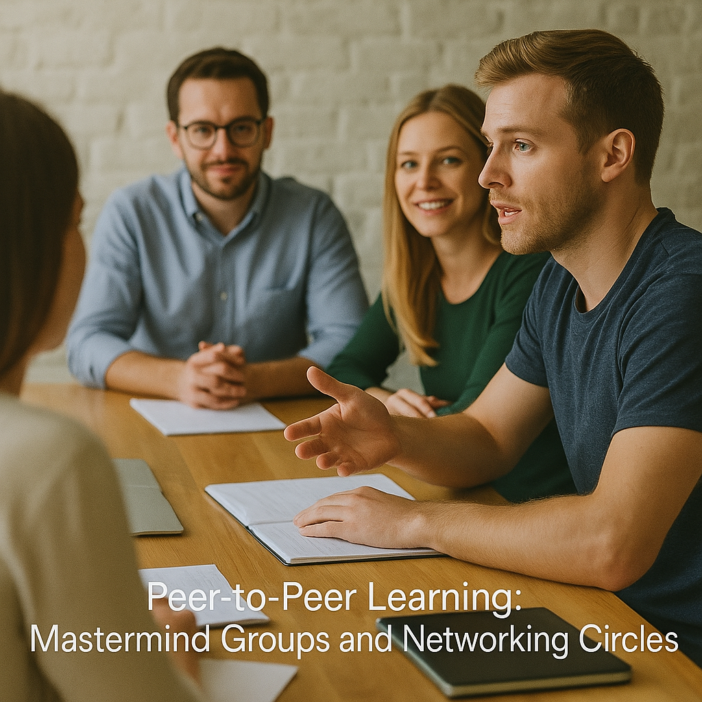 Peer-to-Peer Learning Mastermind Groups and Networking Circles Peer-to-Peer Learning: Mastermind Groups and Networking Circles