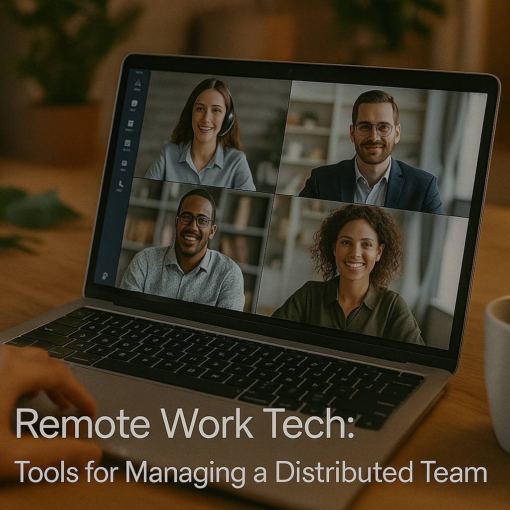 Remote Work Tech: Tools for Managing a Distributed Team
