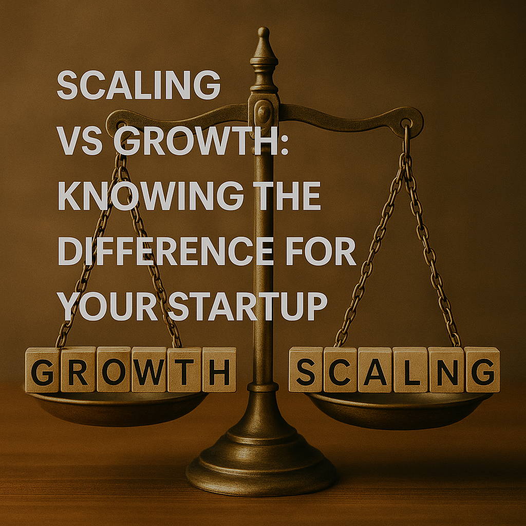 Scaling vs Growth: Knowing the Difference for Your Startup