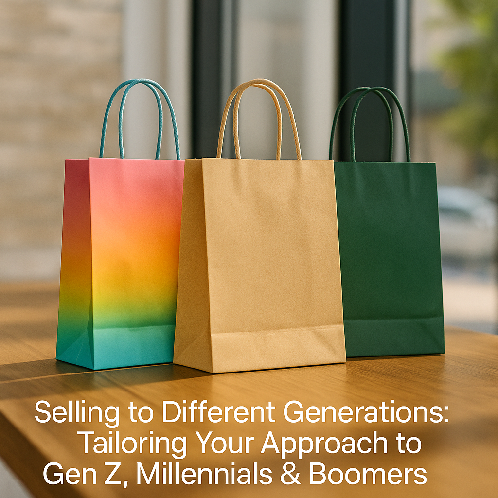 Selling to Different Generations: Tailoring Your Approach to Gen Z, Millennials & Boomers