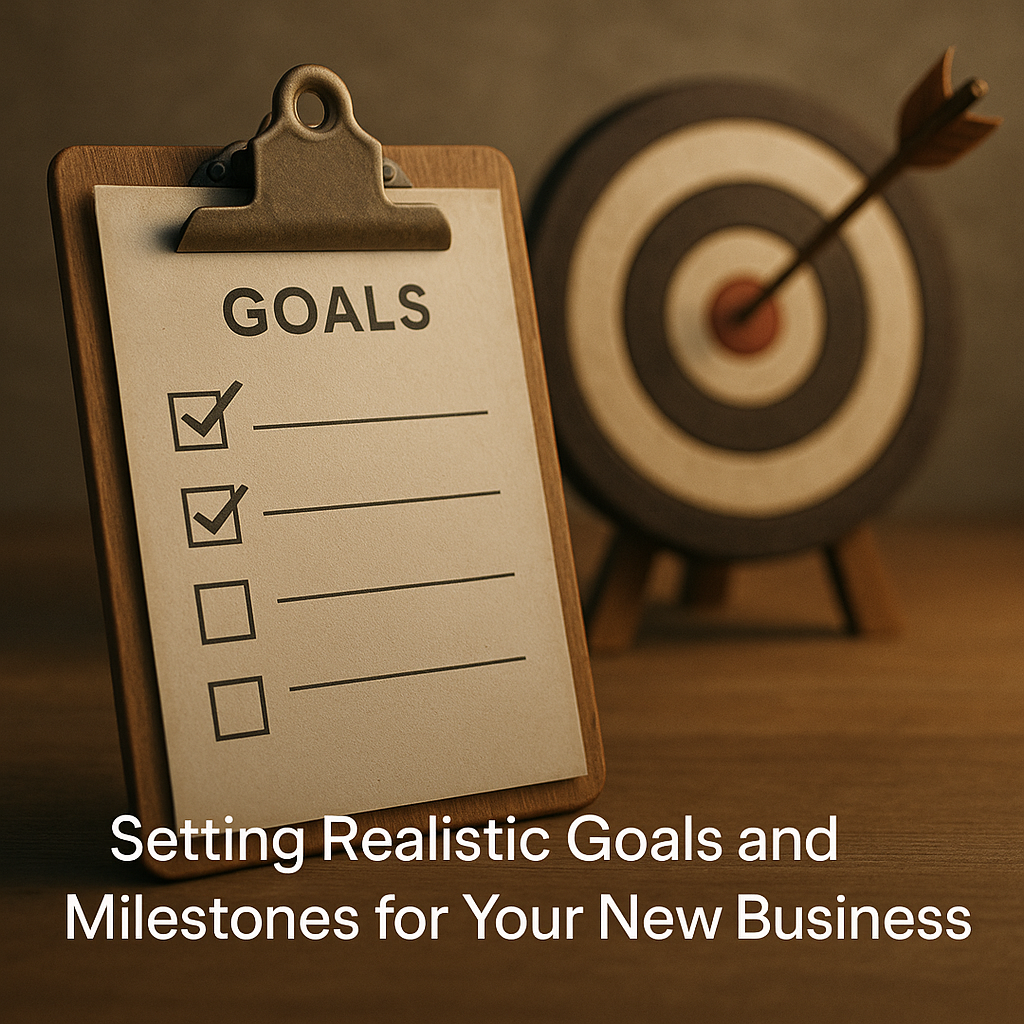 Setting Realistic Goals and Milestones for Your New Business Setting Realistic Goals and Milestones for Your New Business