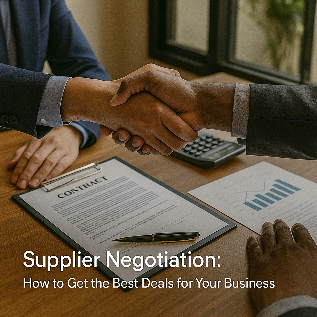 Supplier Negotiation: How to Get the Best Deals for Your Business