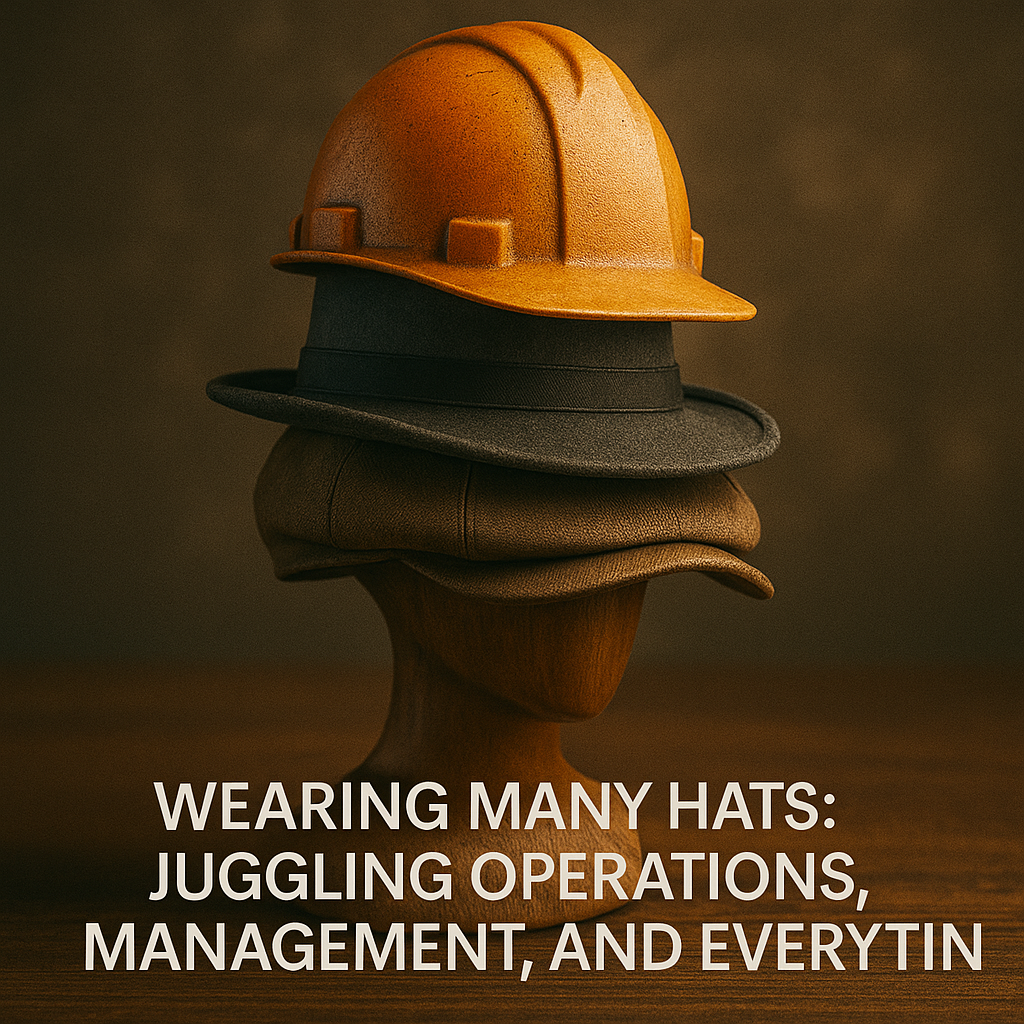 Wearing Many Hats: Juggling Operations, Management, and Everything in Between