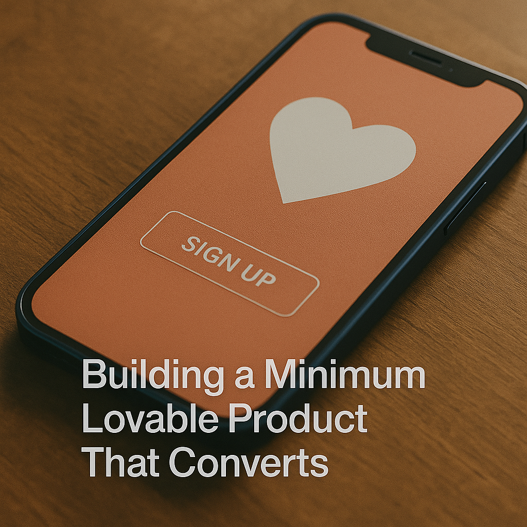 Building a minimum lovable product that converts