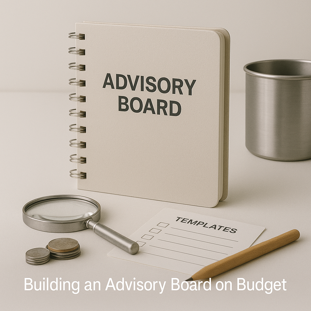 Building an advisory board on a budget Building an advisory board on a budget