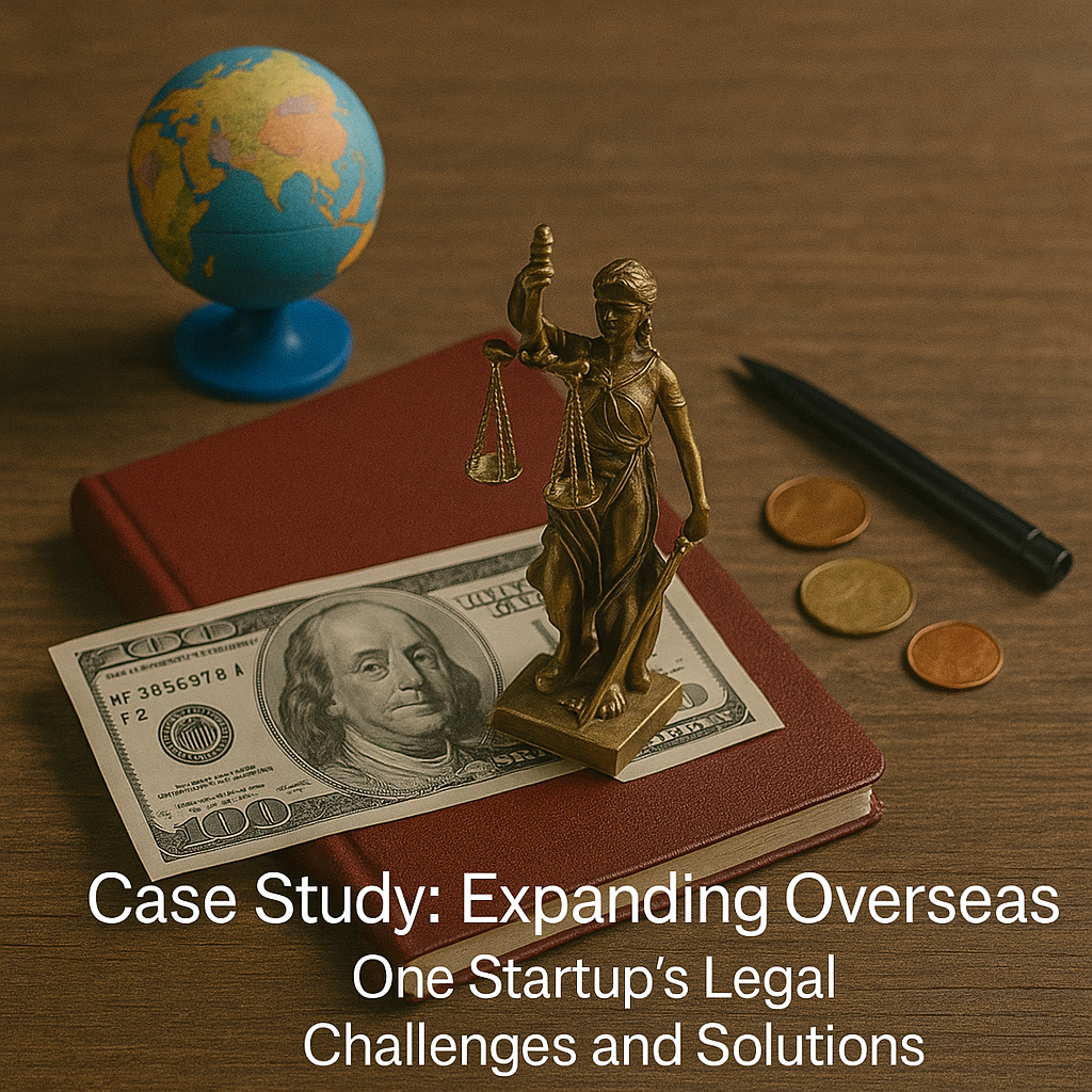 Case Study Expanding Overseas One Startup’s Legal Challenges and Solutions