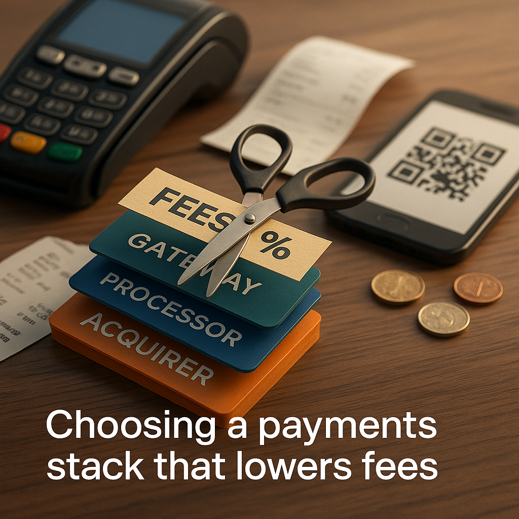 Choosing a payments stack that lowers fees Choosing a payments stack that lowers fees