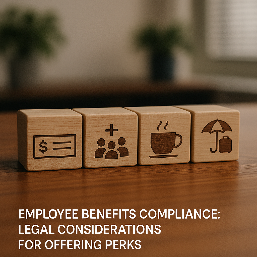 Employee Benefits Compliance: Legal Considerations for Offering Perks