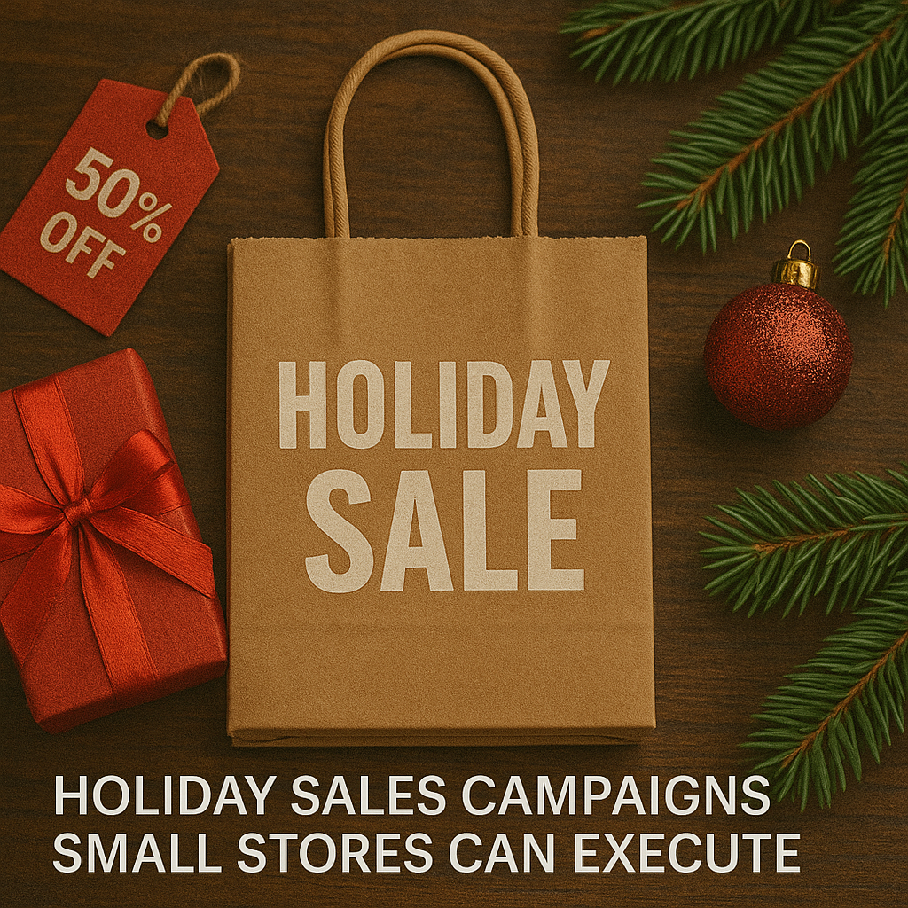 Holiday sales campaigns small stores can execute