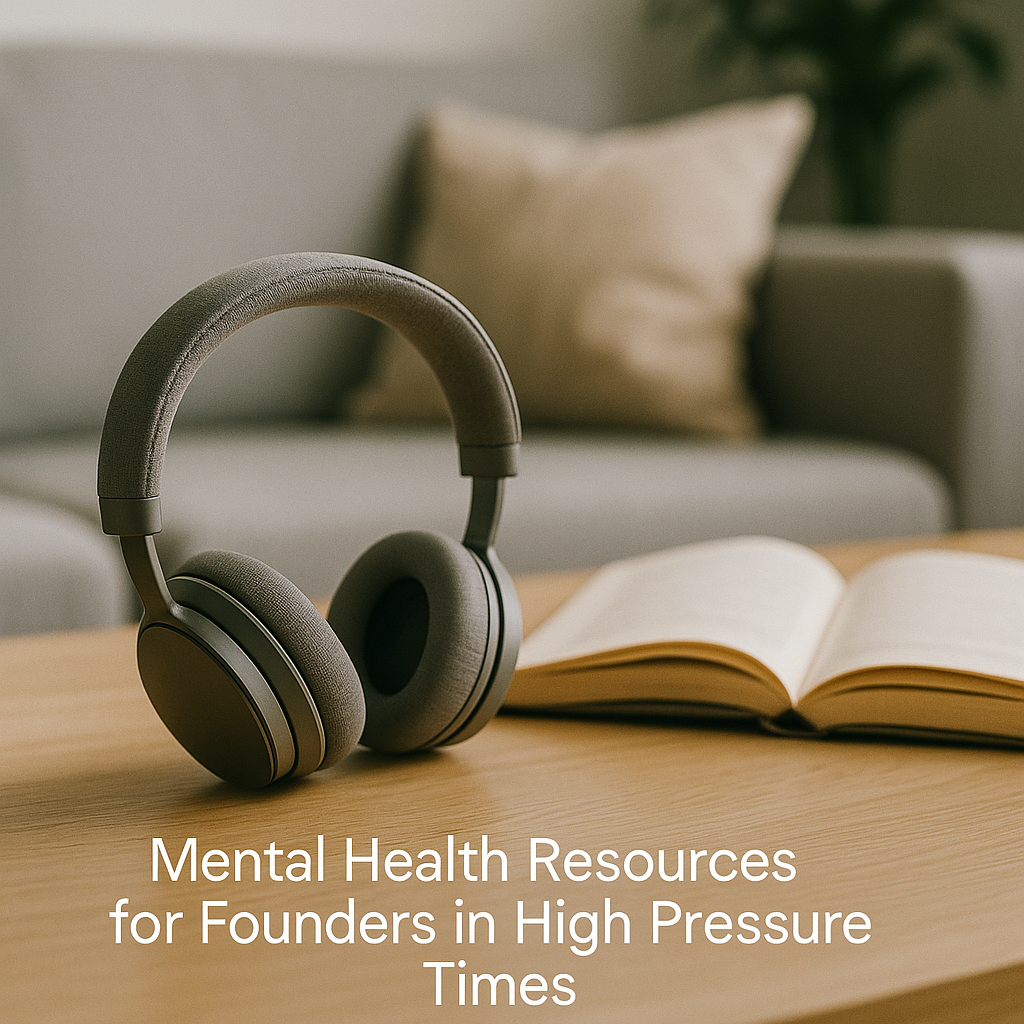 Mental health resources for founders in high pressure times Mental health resources for founders in high pressure times