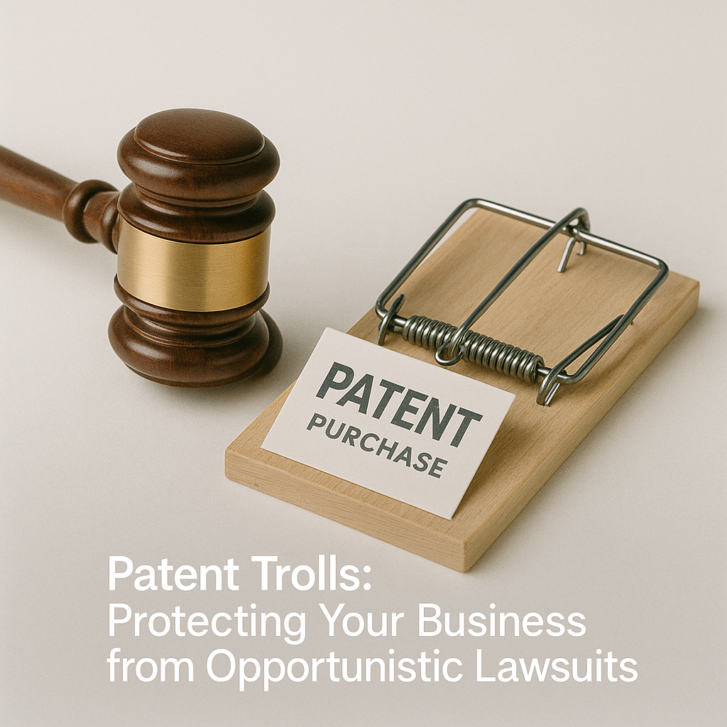 Patent Trolls Protecting Your Business from Opportunistic Lawsuits Patent Trolls: Protecting Your Business from Opportunistic Lawsuits