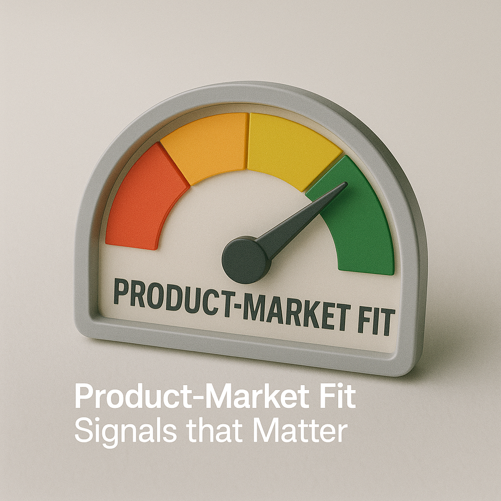 Product market fit signals that matter Product market fit signals that matter