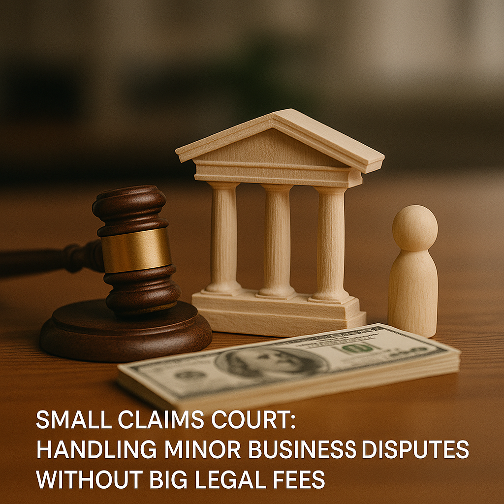 Small Claims Court: Handling Minor Business Disputes Without Big Legal Fees