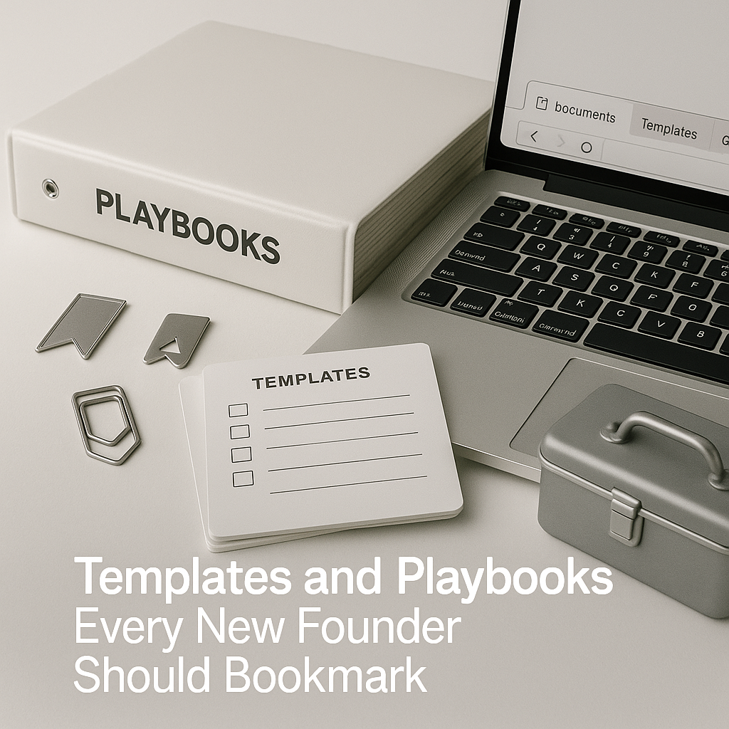 Templates and playbooks every new founder should bookmark Templates and playbooks every new founder should bookmark