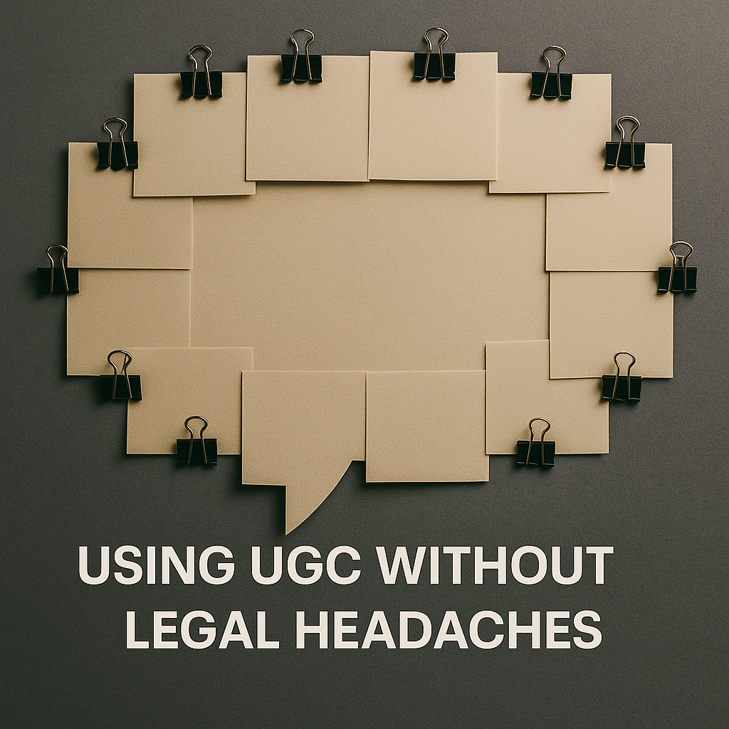 Using UGC without legal headaches Using UGC without legal headaches